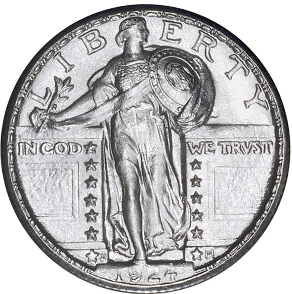 Standing Liberty - MS-63 Obverse